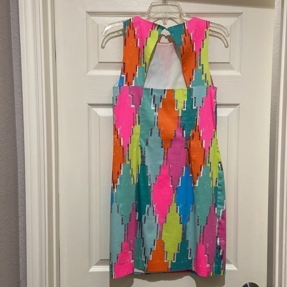 CeCe ABSTRACT, VERSATILE OCCASION, PASTEL DRESS SIZE 6 - Picture 6 of 10